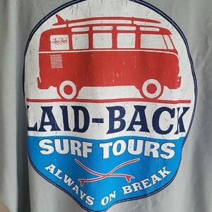 Comfort Colors ( VW Volkswagen like) Cotton gray Surf Tours T-Shirt